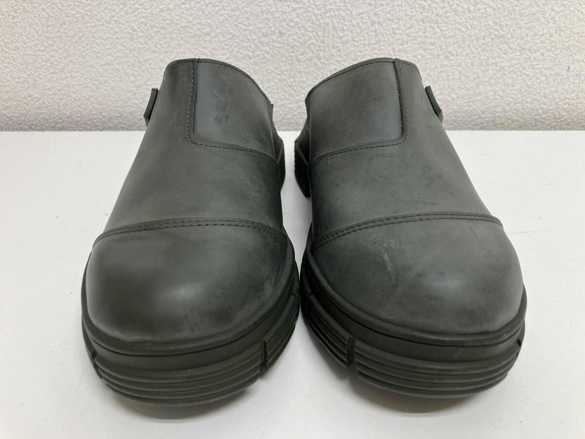 GANNI ガニー グリーン オリーブ ラバーミュール サンダル サイズ 38 レディース