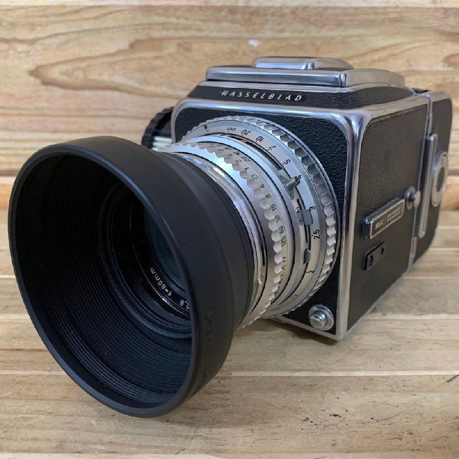ハッセルブラッド 500 C Carl Zeiss Planar 1 2 8 f 80 mm 中判 フィルムカメラ 単焦点レンズ 動作未