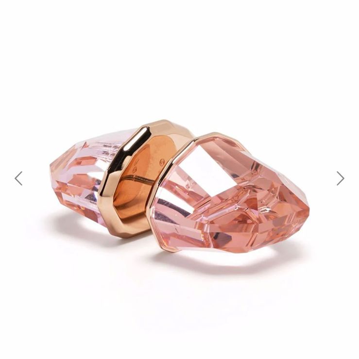 SWAROVSKI スワロフスキー Lucent スタッドピアス 片耳用 ピアス レディース ピンク クリスタル アクセ