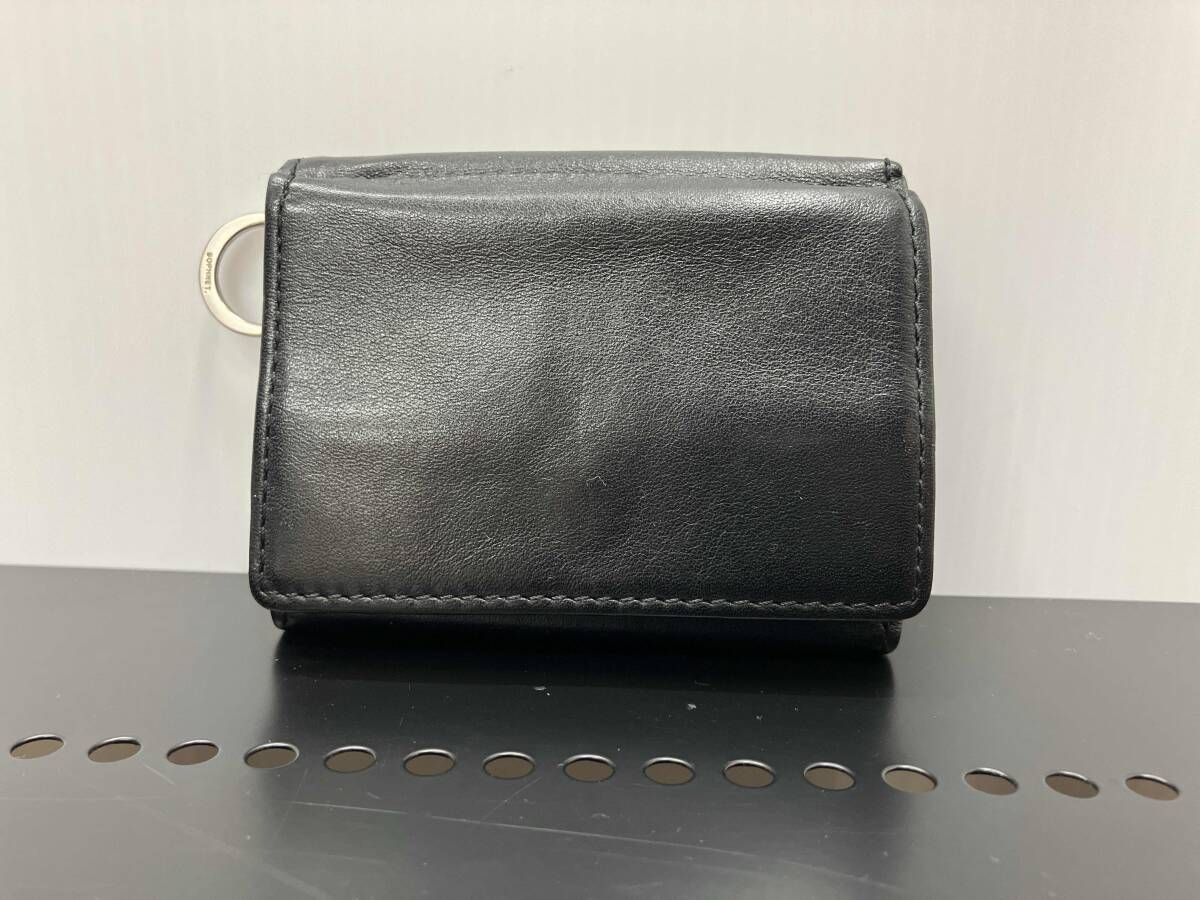 SOPHNET ソフネット ソフ LEATHER SMALL WALLET レザー スモールウォレット BLACK ブラック