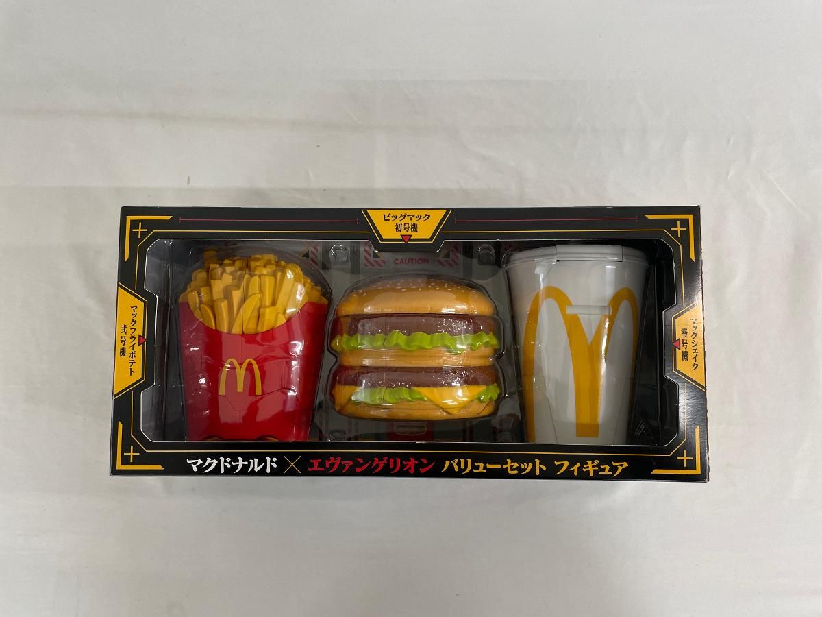 セール，最新作 ビッグマック初号機＆マックフライポテト弐号機＆マックシェイク零号機 「マクドナルド×エヴァンゲリオン」 バリューセット フィギュア その他