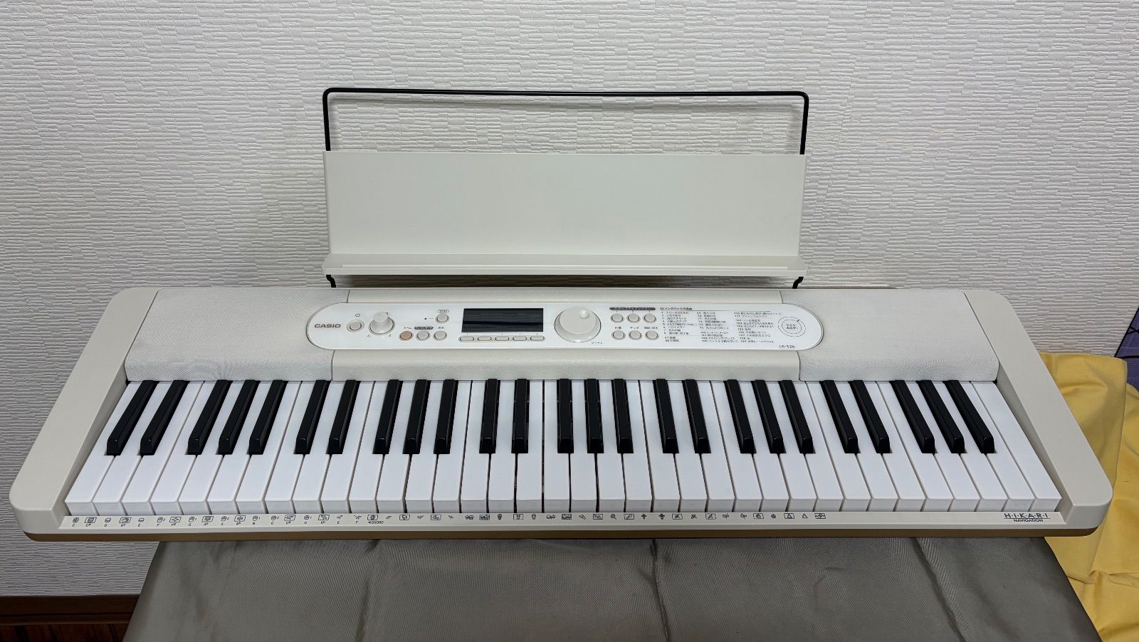 CASIO 電子キーボード LK-526 製 光ナビゲーション 6鍵