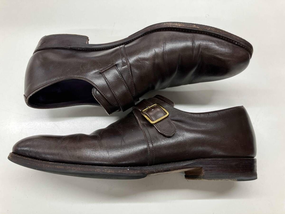 CARMINA ブラウン ドレスシューズ　サイズ9 27〜27.5 CARMINA ドレスシューズ サイズ9 約27cm ブラウン系 カルミナ - メルカリ