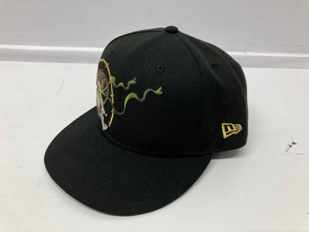 ERA ニューエラ 雷神 キャップ 59 FIFTY サイズ 6 cm 7 1 2 ブラック 通年