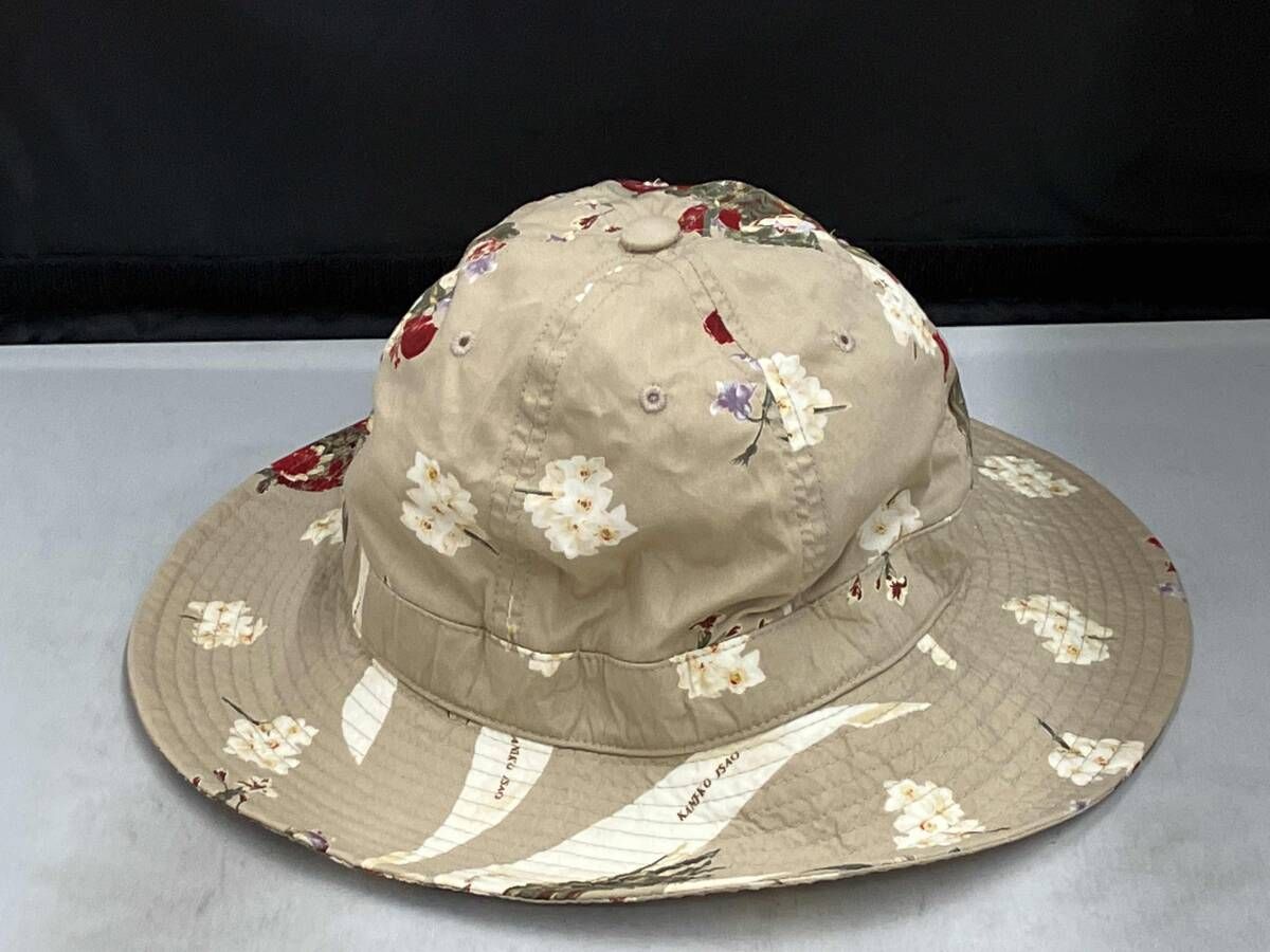 KANEKO ISAO ヴィンテージ カネコイサオ ハット帽 総柄 花柄