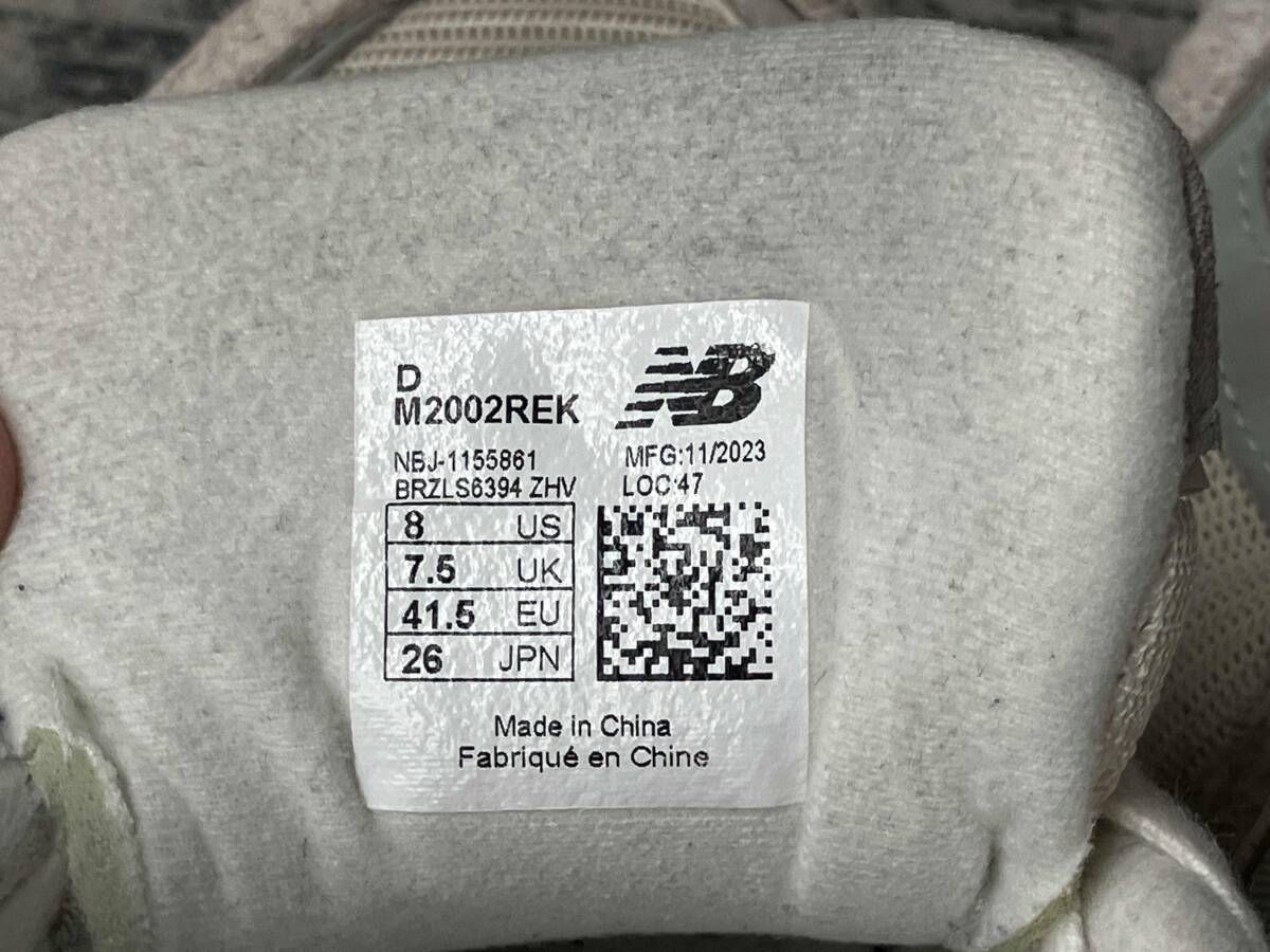 M2002R 2002R ニューバランス New EK Balance NEW BALANCE M2002REK WHITE OFF 公式通販 ローカットスニーカー ONLINE EK|ニューバランスのアウトレット通販|三井アウトレット GORE-TEX|ニューバランス公式通販