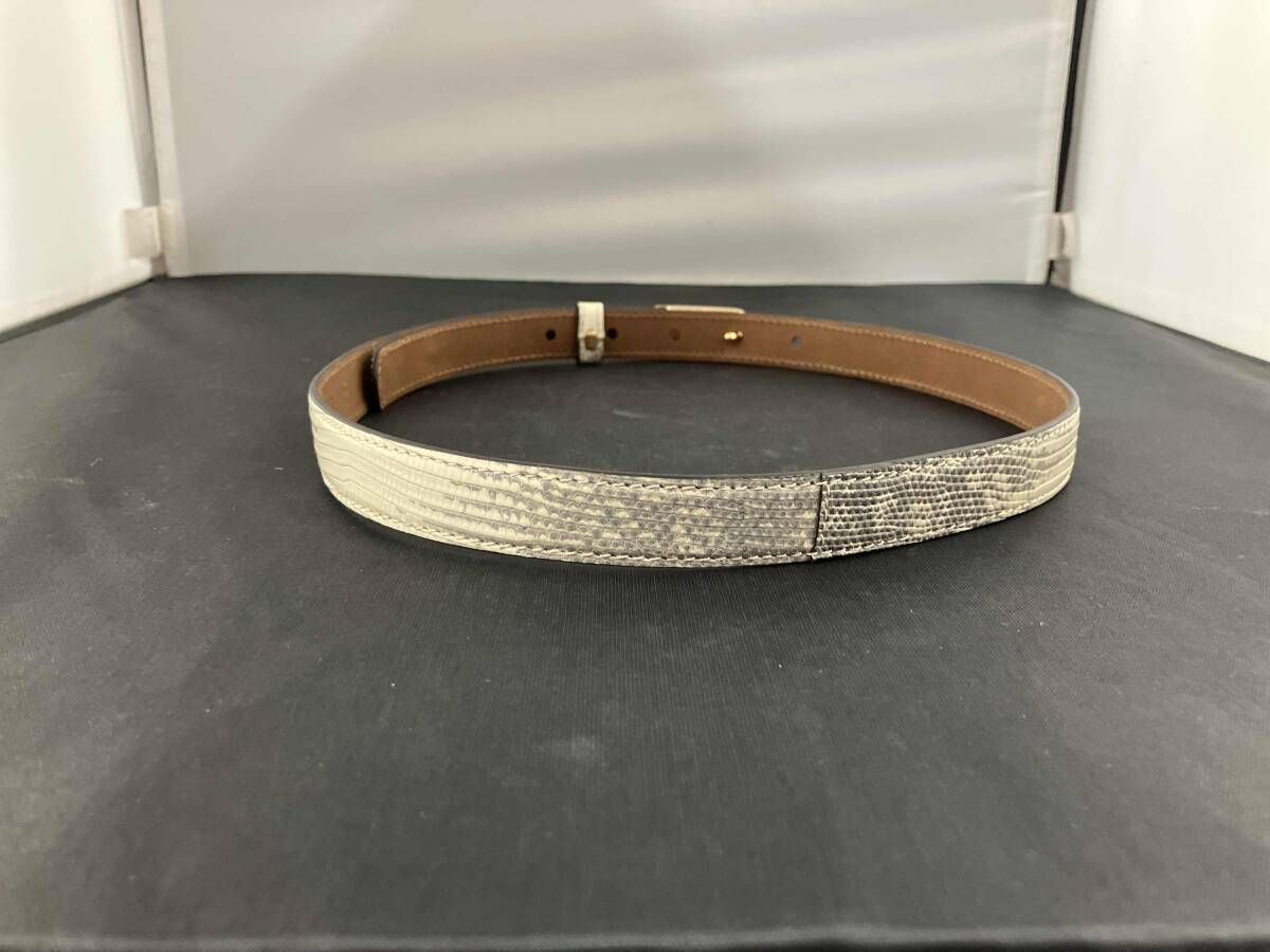 FENDI フェンディ 小物 ベルト ベビ柄 オフホワイト