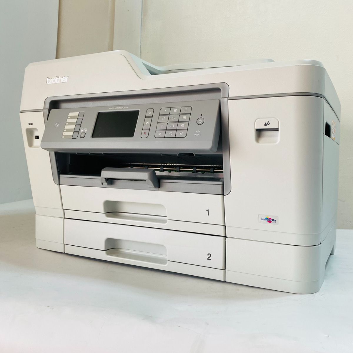 動作良好 ブラザー brother MFC A 3対応インクジェット複合機 FAX ADF 自動両面 2段トレイ 無線 有線LAN