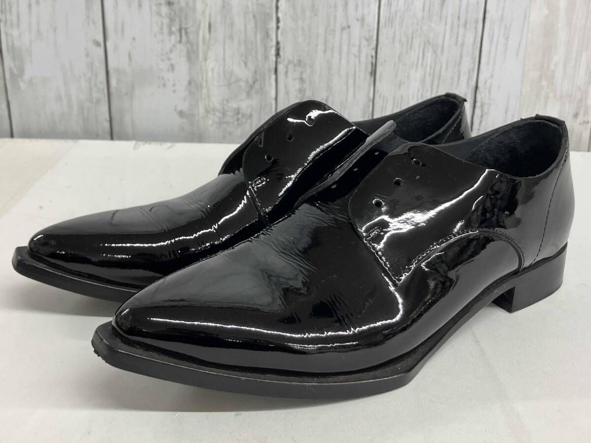 ph 7 エナメルシューズ ピアッカセッテ ドレスシューズ ブラック size 37 5