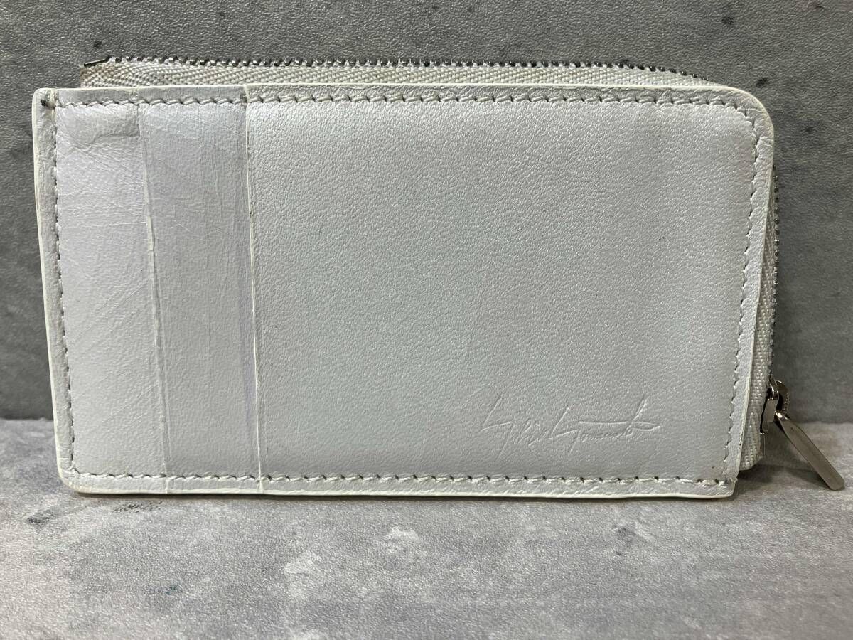 discord Yohji Yamamoto コインケース カードケース ホワイト系 ディスコードヨウジヤマモト