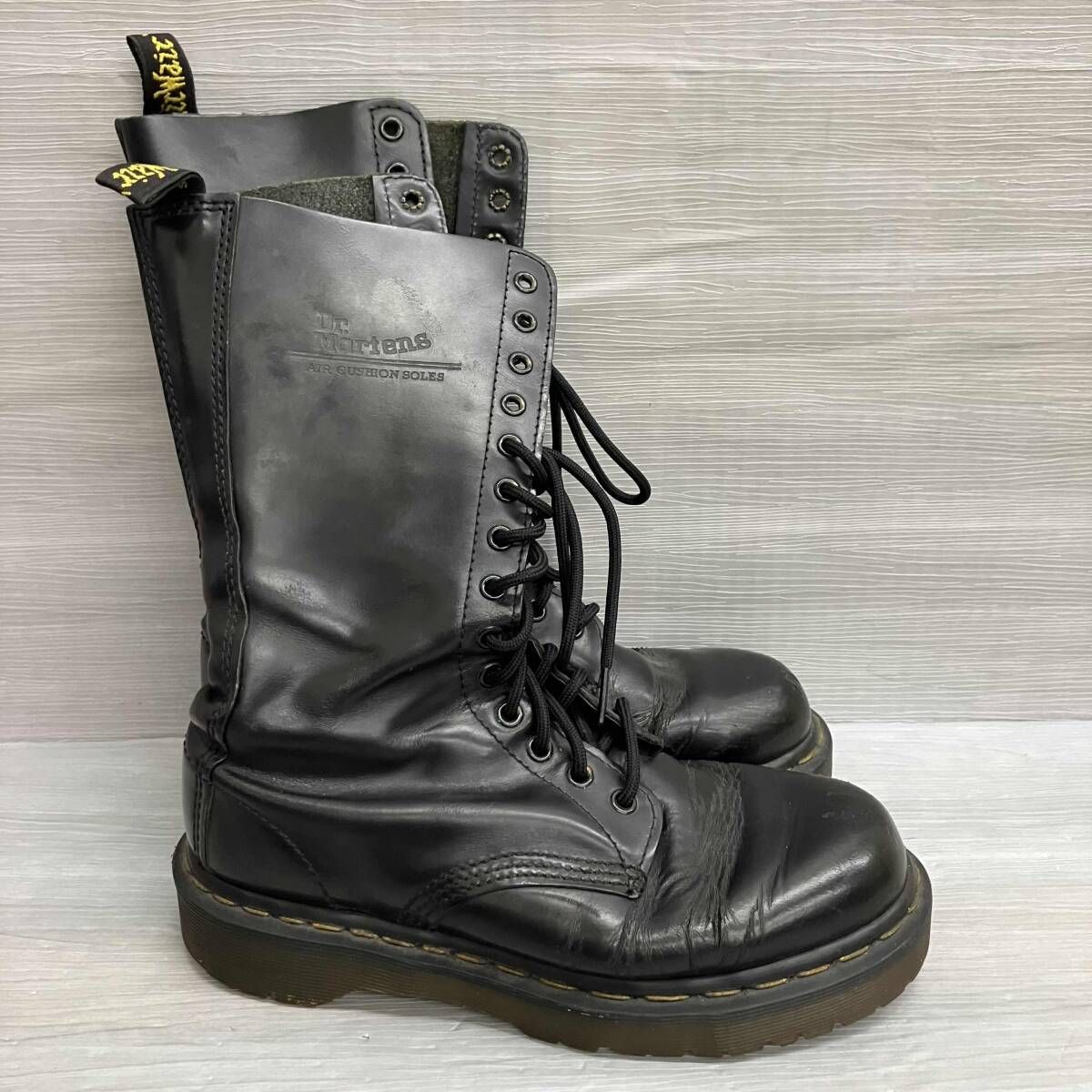 DR.MARTENS ドクターマーチン 編み上げブーツ ロングブーツ レザー
