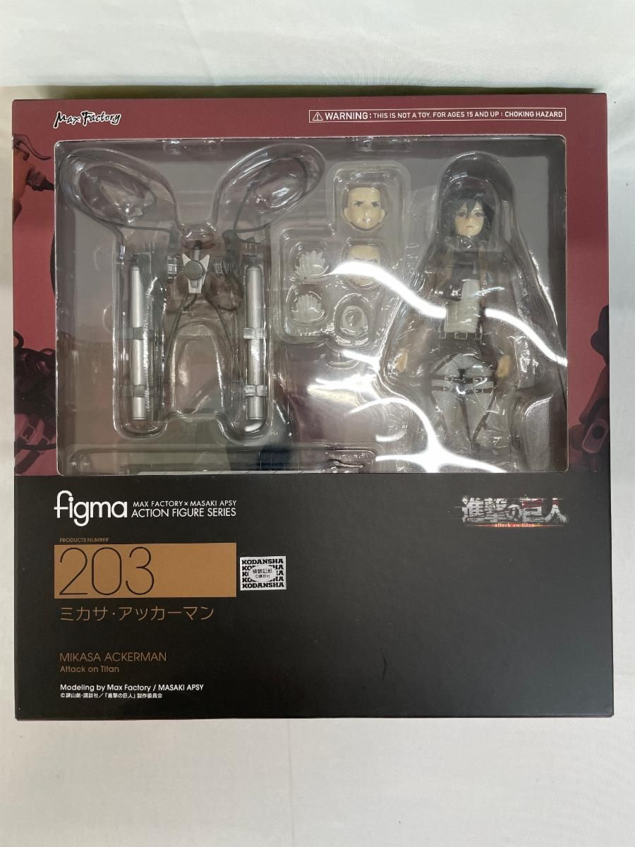 figma 進撃の巨人 203 ミカサ・アッカーマン 207 エレン・イェーガー