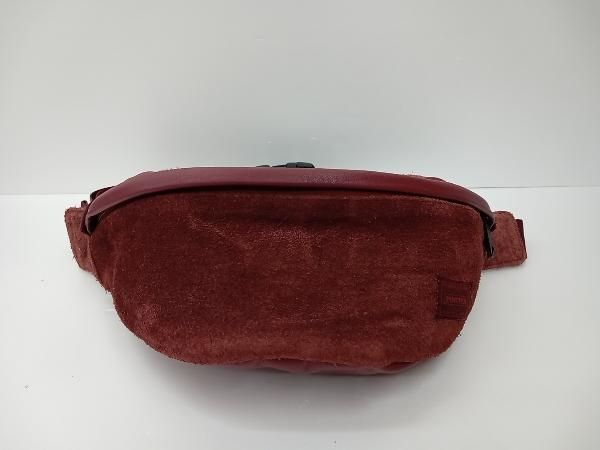 PORTER ポーター ウエストバッグ 本革 ボルドー 通年