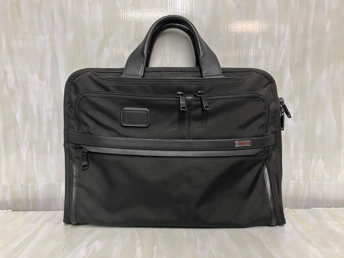 TUMI ALPHA 2 トゥミ 2way ブリーフケース ブラック 【公式通販】