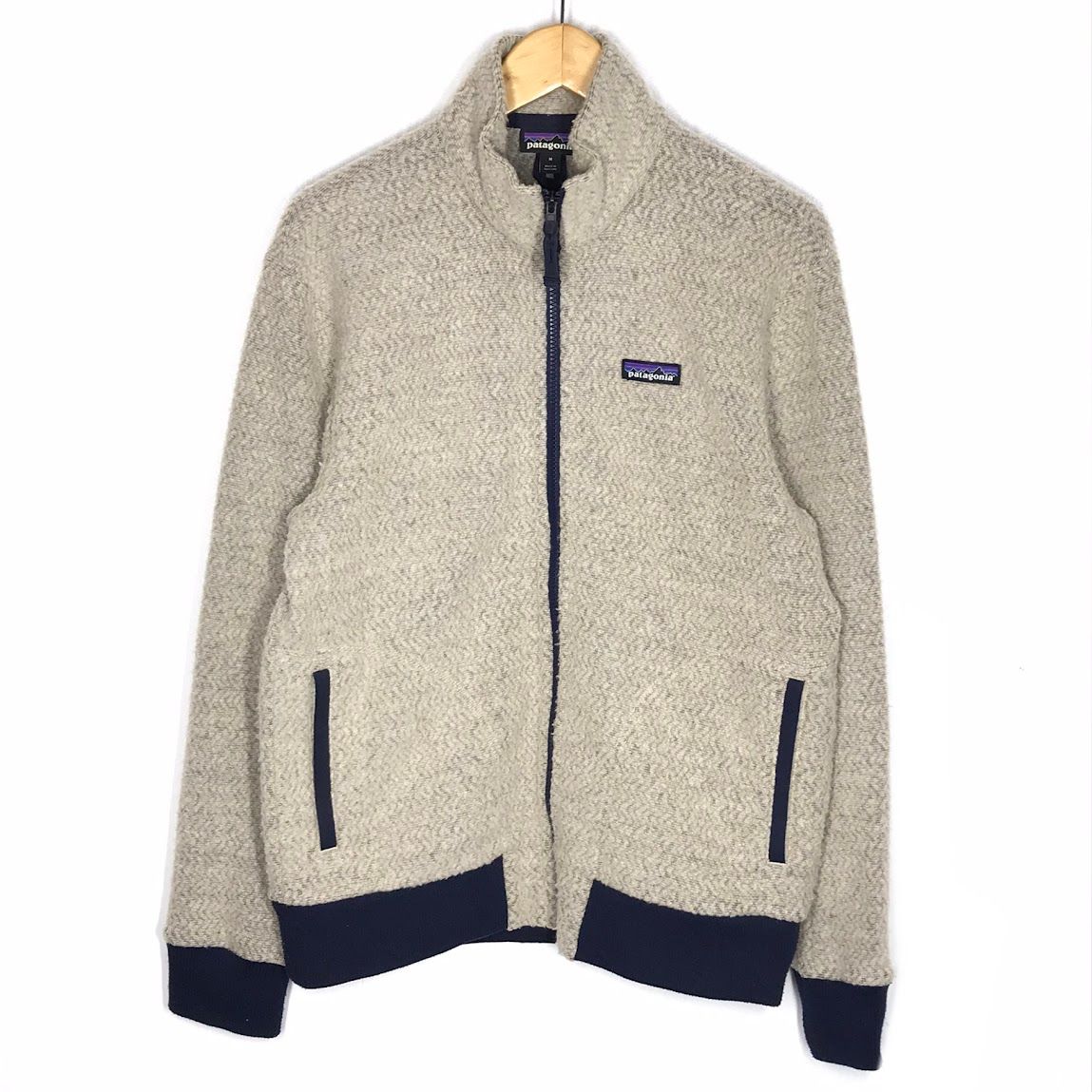 patagonia パタゴニア その他トップス Woolyester Fleece Jacket ウーリエステル フリース ジャケット 26935 ベージュ サイズ M 92