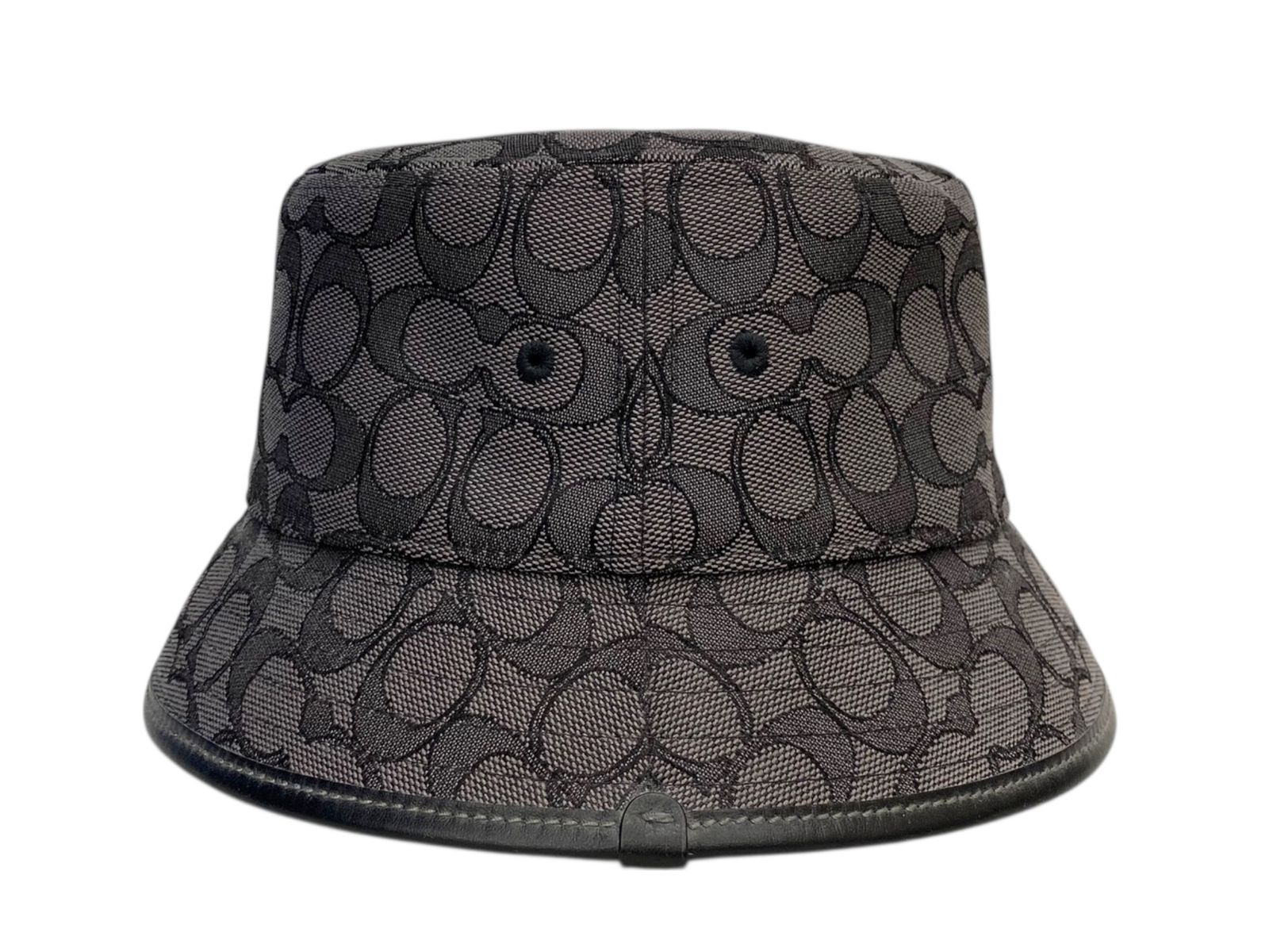 COACH バケットハット グレー COACH (コーチ) バケットハット シグネチャー グレー メンズ/009