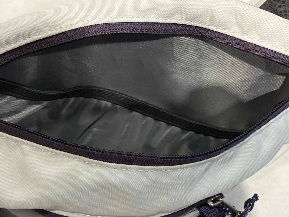 Patagonia Atom Sling ボディバック グレー×パープル 8L パタゴニア 