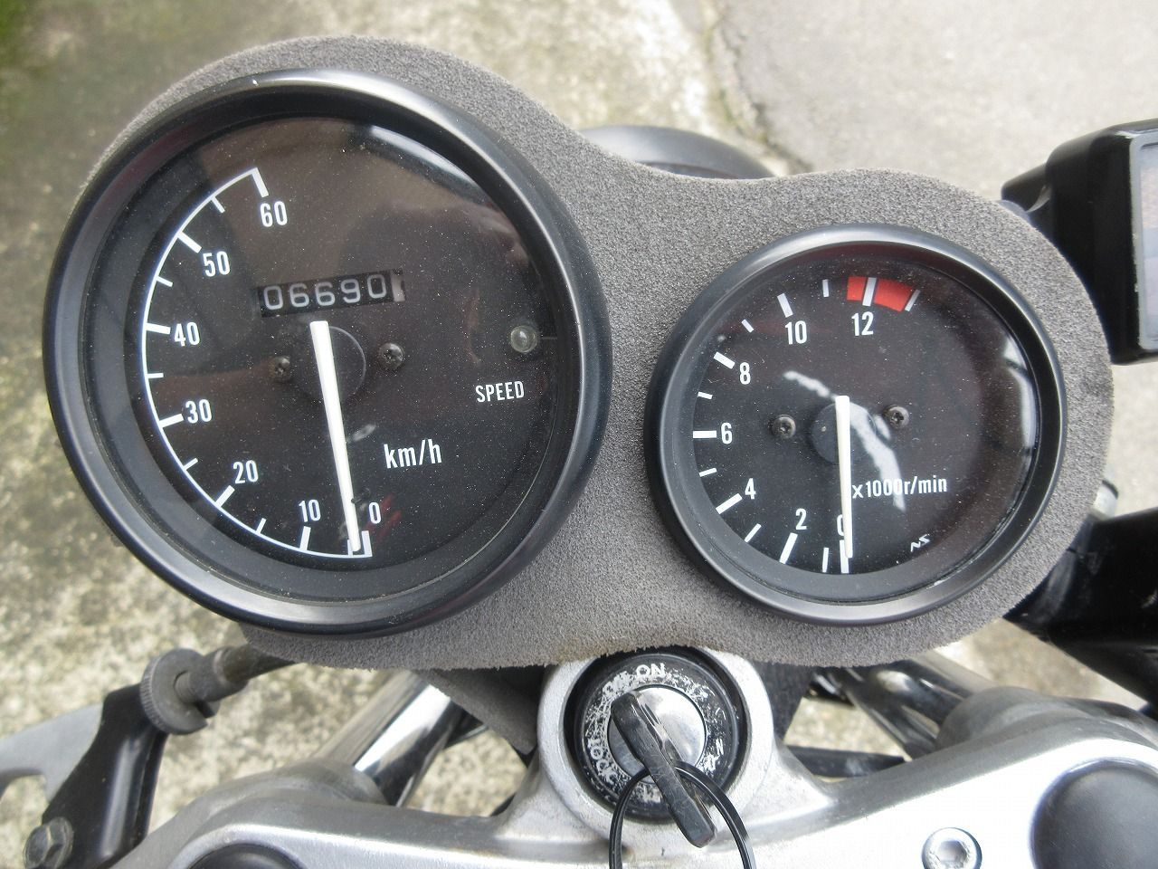 TZR50 タコメーター/インジケーター 中古バイク部品 0710Y19M-10