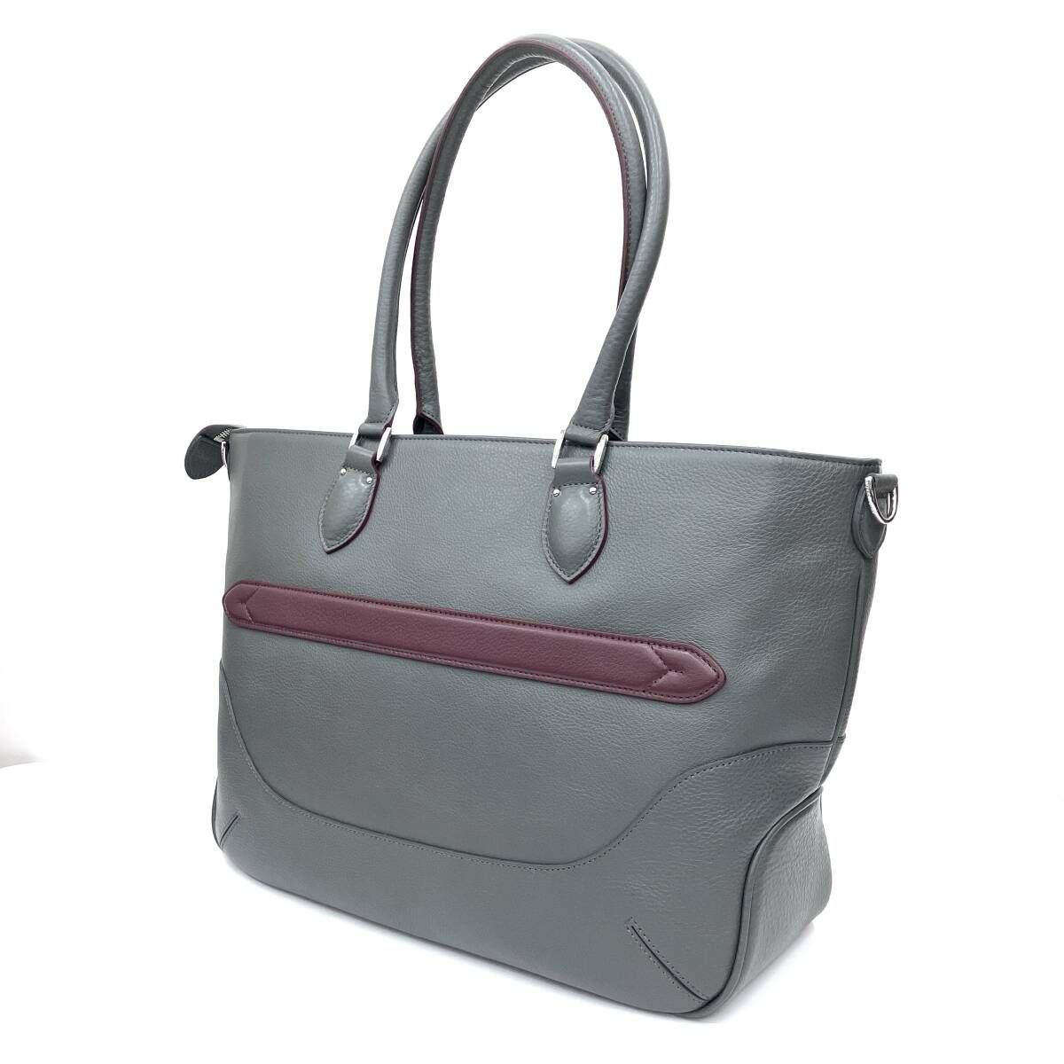 ダブルス トートバッグ メンズ ファスナー付き 大きめ A4 B4 DOUBLES