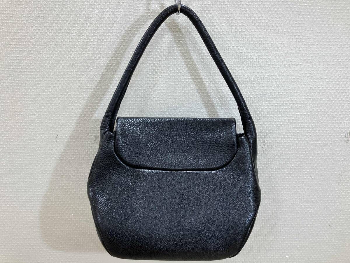 HIROFU ヒロフ ハンドバッグ レザーハンドバッグ 黒