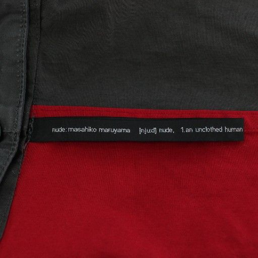 NUDE ジップアップミリタリーパーカー