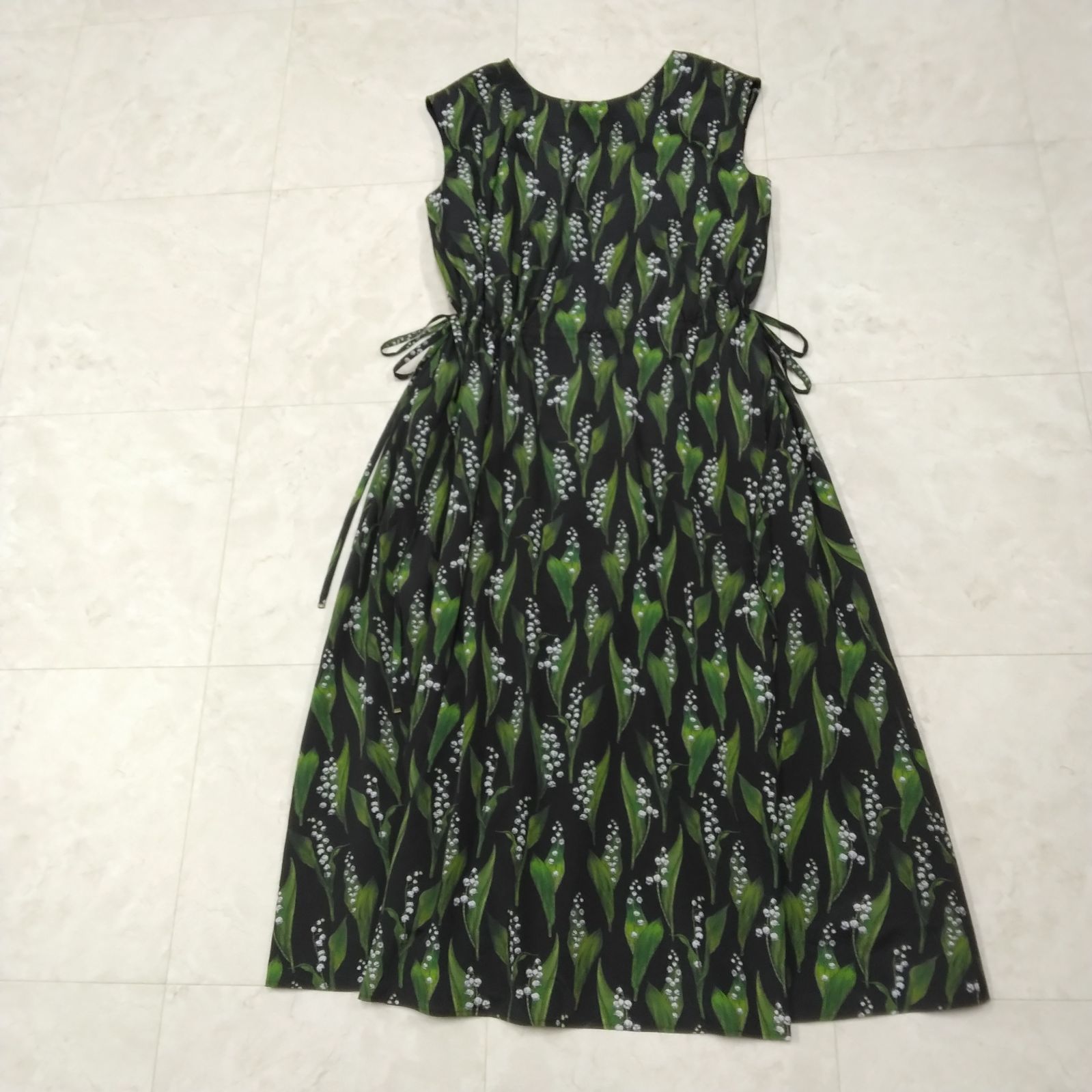 S エスエッセンシャルズ 花柄ワンピース サイズ36