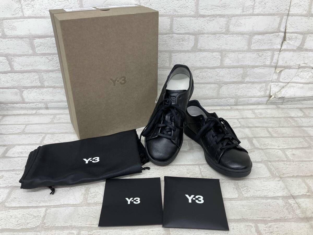 Y-3 STAN SMITH IG 4036 ワイースリー スタン スミス スニーカー レディース ブラック size 22.5 Yohji Yamamoto adidas