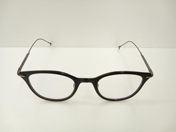 ISSEY MIYAKE イッセイミヤケ 金子眼鏡 カネコメガネ 伊達メガネ WELLINGTON-Ⅱ アイウェア ブラック 通年
