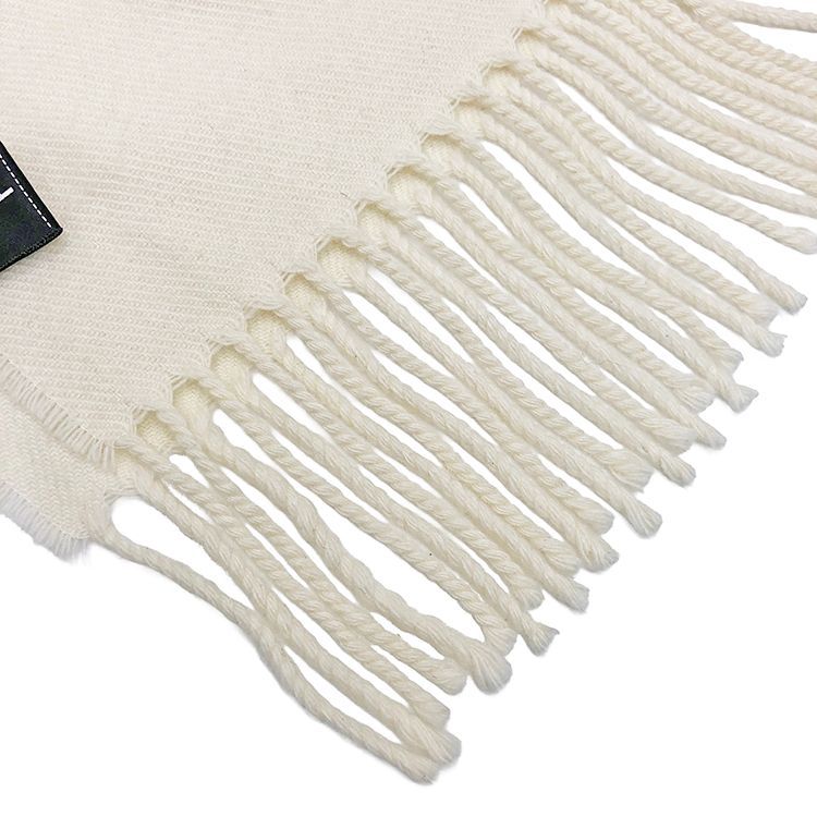 CHANEL シャネル チェーン ココマーク カシミヤ マフラー ショール