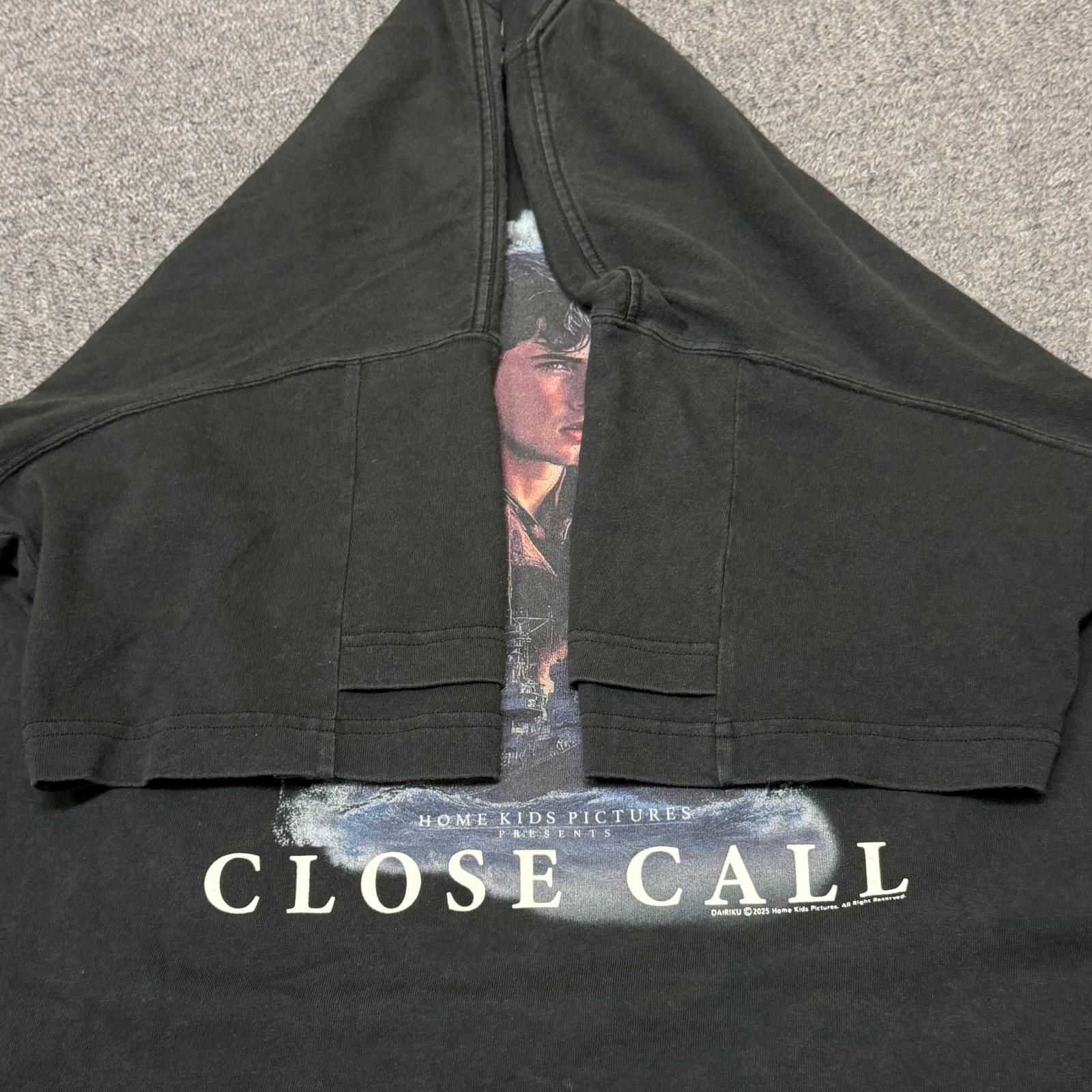 参考上代25300円 DAIRIKU 25AW Movie CLOSE CALL Switching Tee