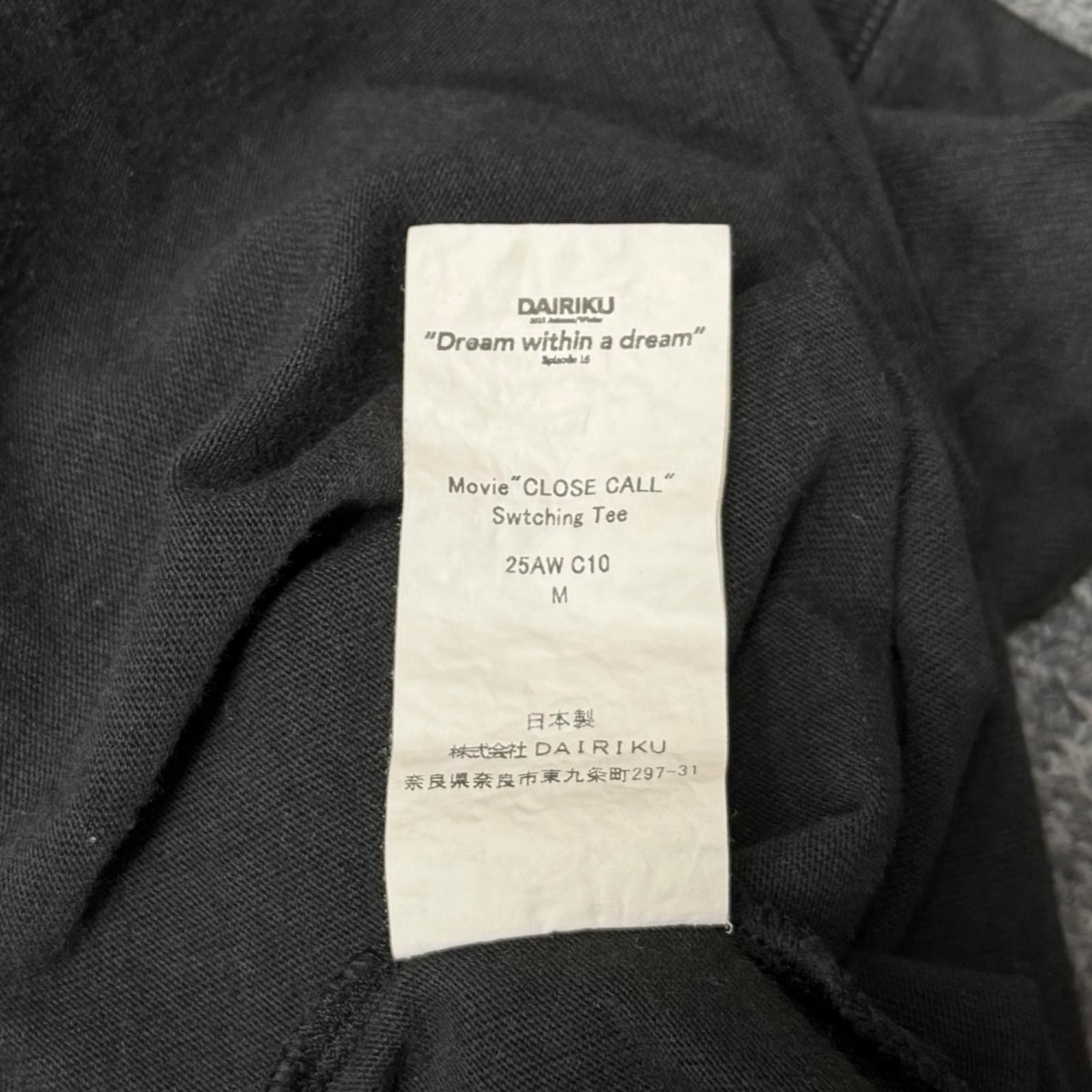 Movie CLOSE CALL Switching Tee/25AW C10
