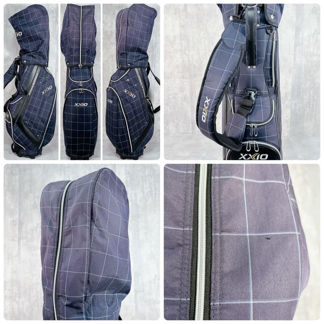 V382 XXIO ゼクシオ 他 レディース ゴルフ クラブセット チェック柄