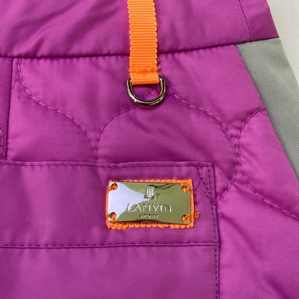サイズ：38 LANVIN SPORT ランバン スポール ダウンスカート パープル