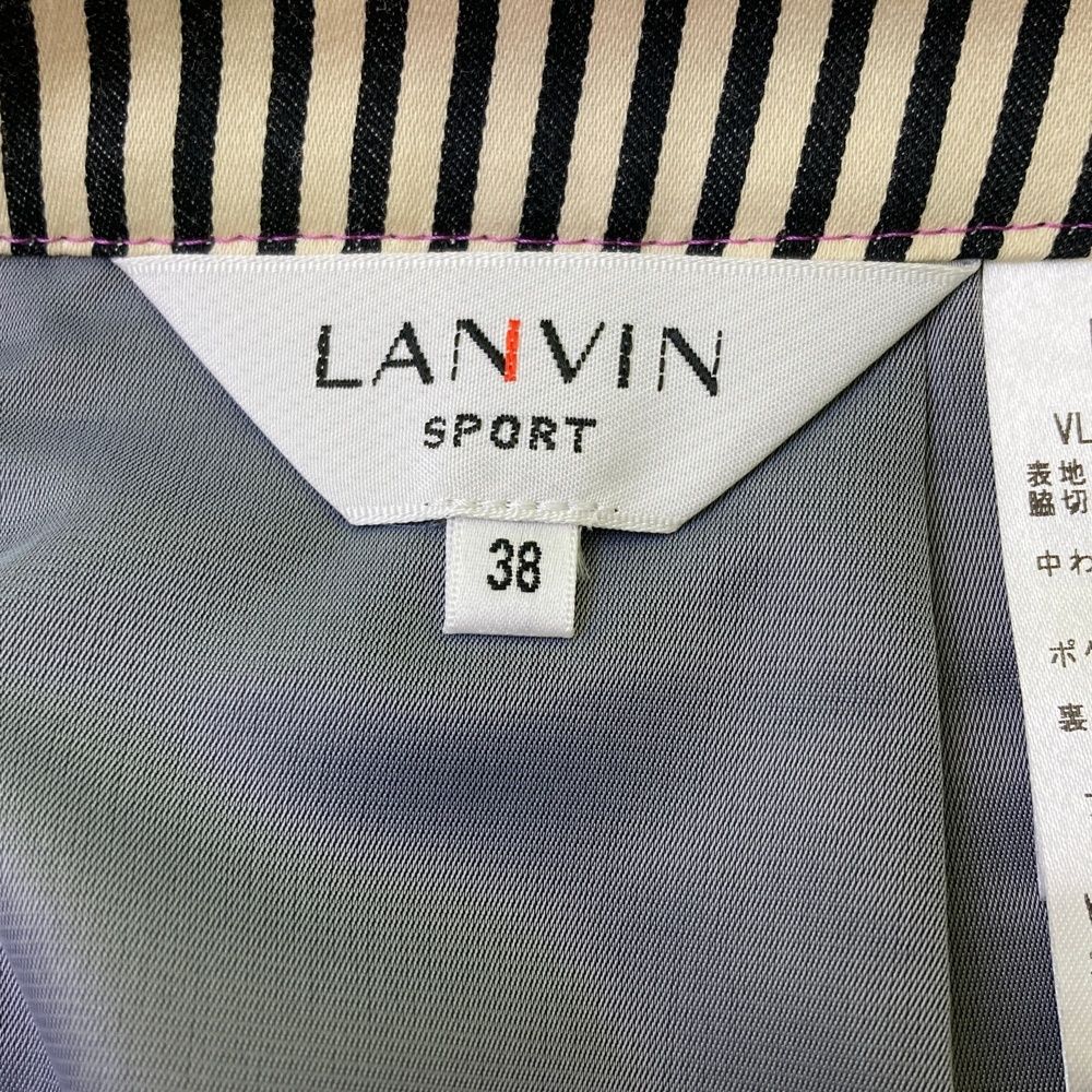 サイズ：38 LANVIN SPORT ランバン スポール ダウンスカート パープル