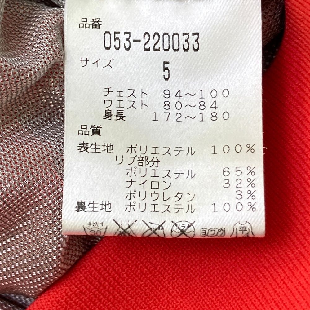 サイズ：5 PEARLY GATES パーリーゲイツ 蓄熱 ジップジャケット