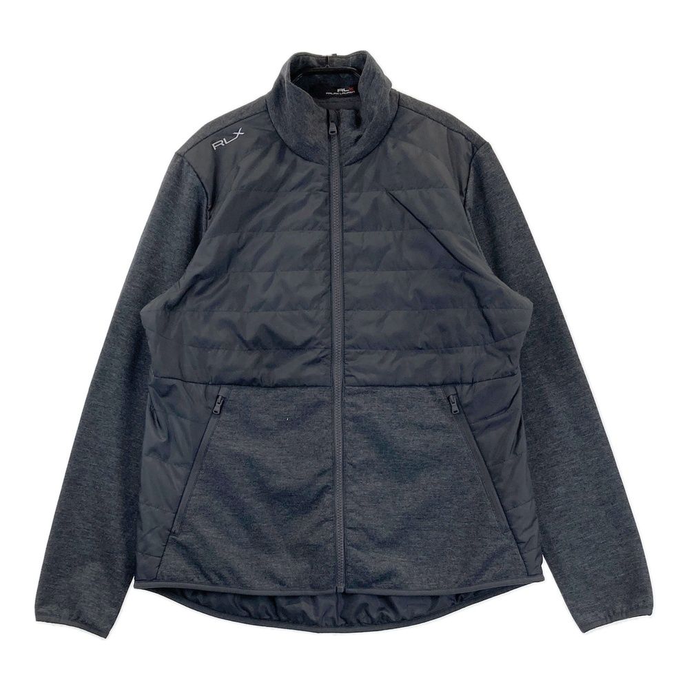 サイズ：M RLX ラルフローレン 購入 中綿切替ジャケット グレー系