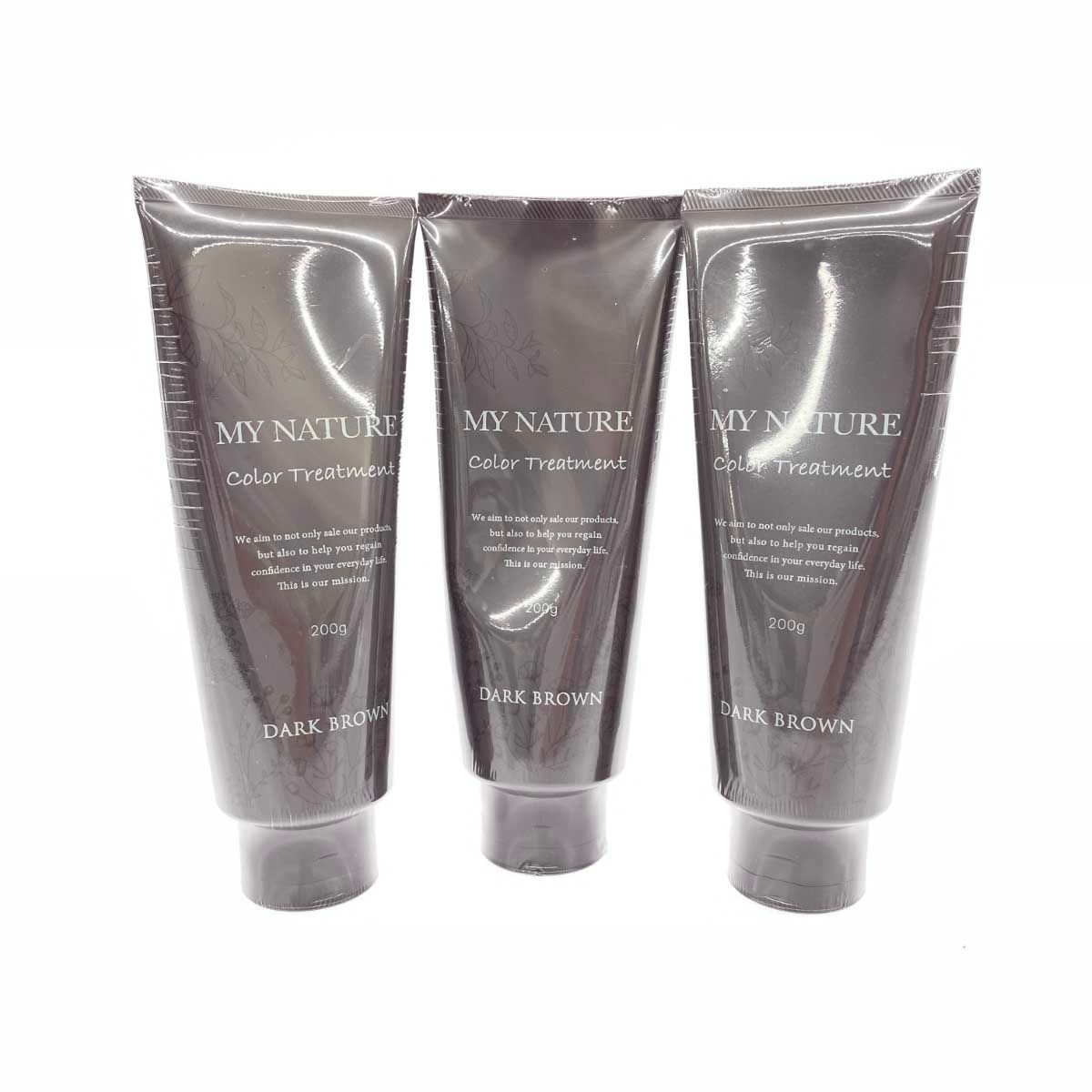 MY NATURE マイナチュレ オールインワンカラートリートメント 3点