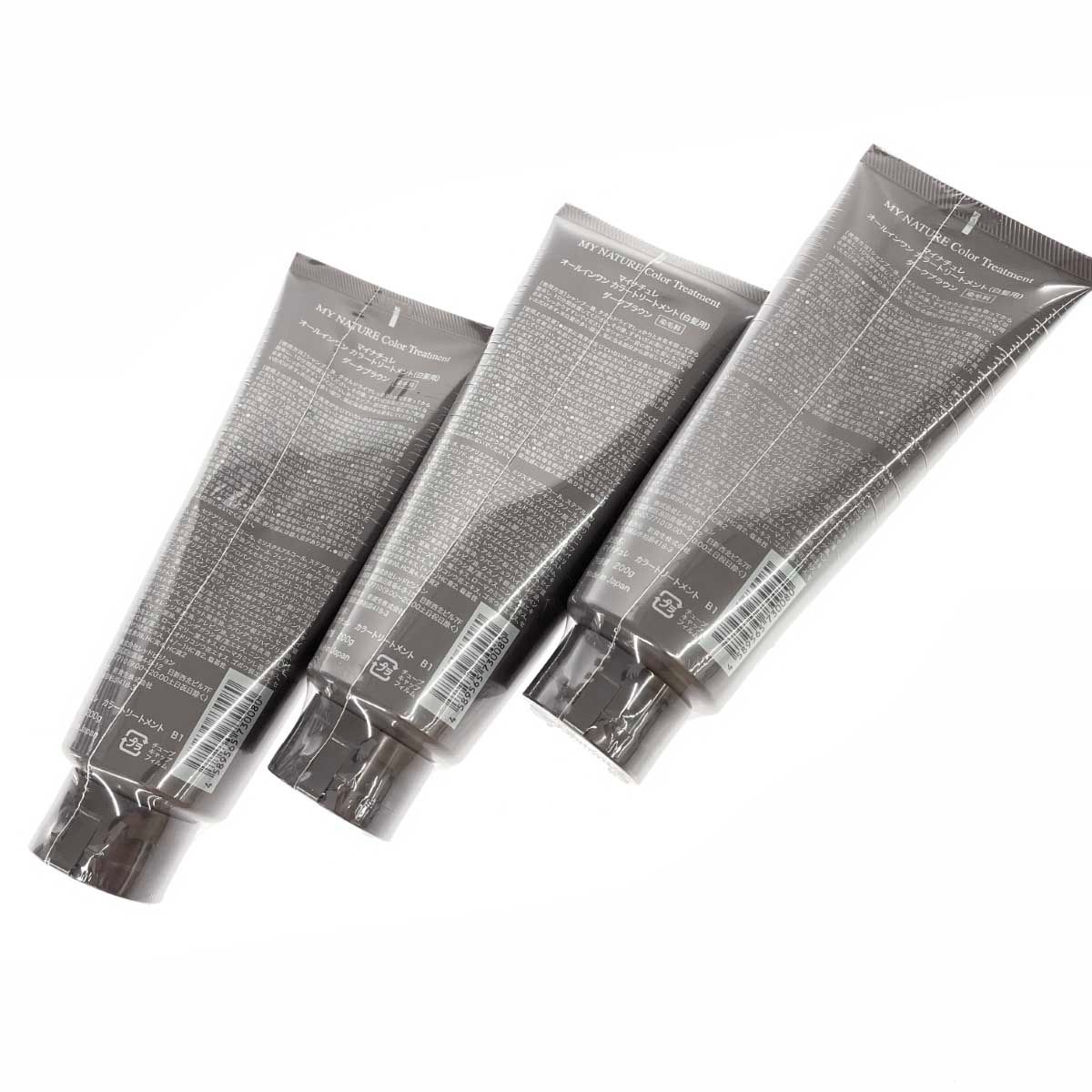 MY NATURE マイナチュレ オールインワンカラートリートメント 3点