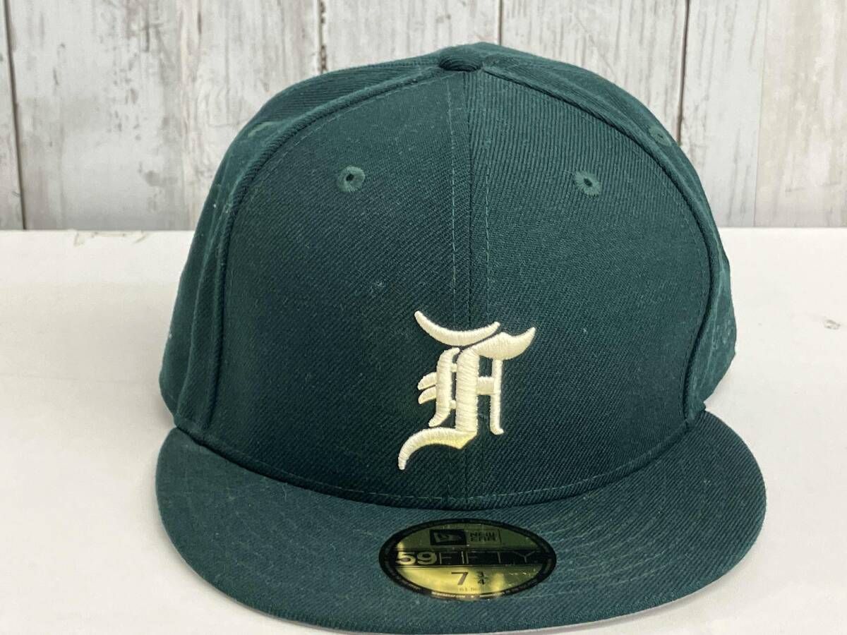 ERA FEAR OF GOD ESSENTIALS キャップ ニューエラ フィアオブゴッド エッセンシャルズ ダークグリーン