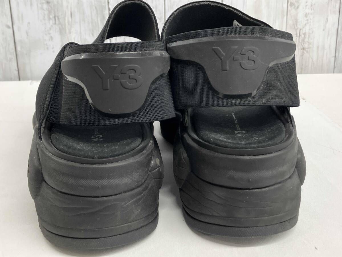 Y-3 RIVALRY SANDAL ワイスリー FZ 6401 サンダル adidas ヨウジヤマモトブラック size 28.5