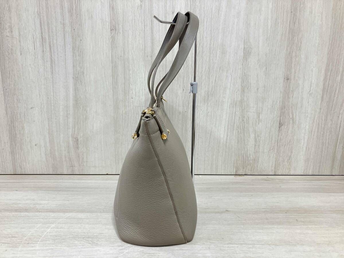 BALLY/バリー/トートバッグ/ショルダー/ツーウェイ/レザー/グレージュ