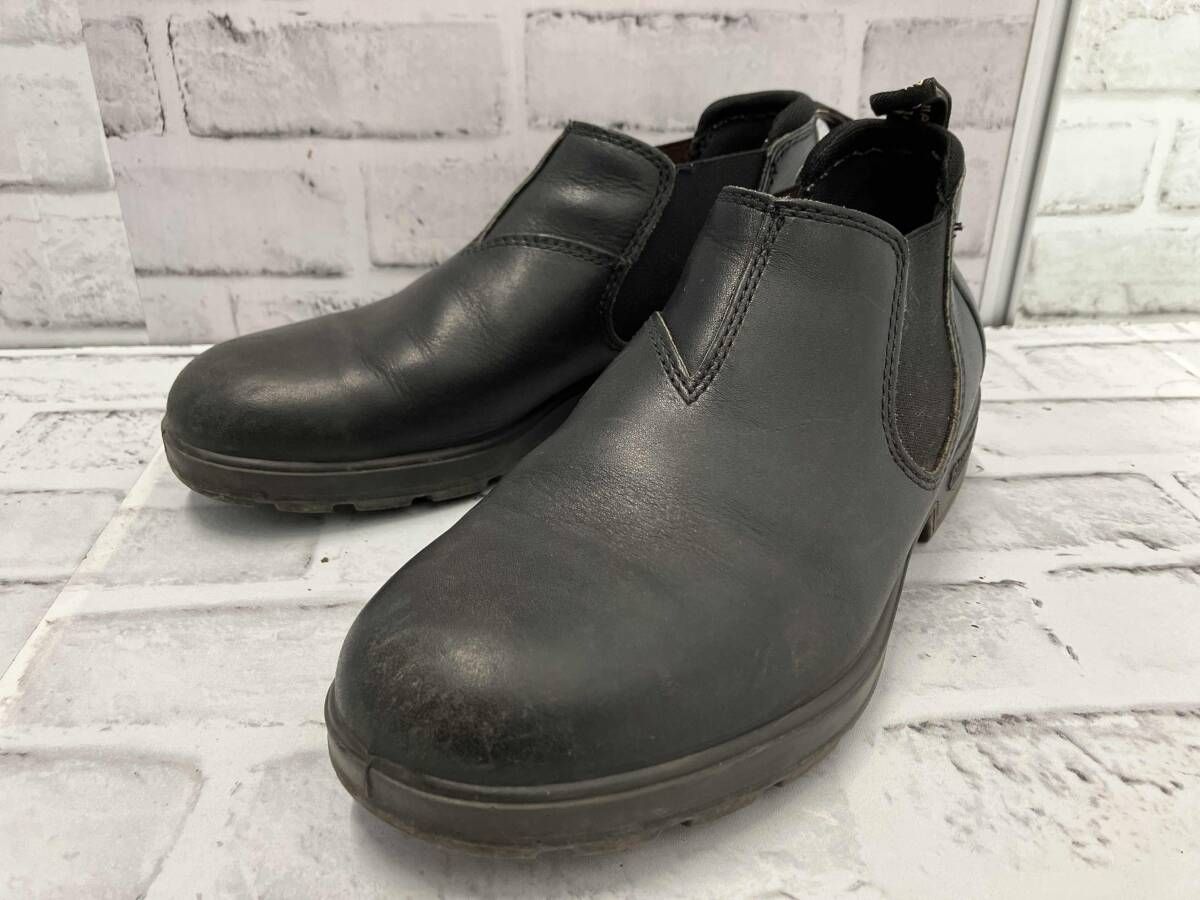 Blundstone サイドゴアブーツ ローカット サイズ6 約25 cm ブラック ブランドストーン 000854 LOW CUT ショートブーツ