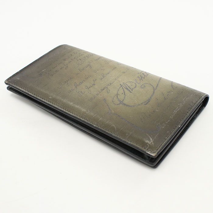 Berluti ベルルッティ サンタル フラップロングウォレット 長財布二折 ヴェネチアレザー メンズ