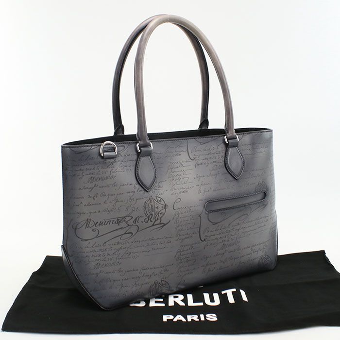 Berluti ベルルッティ トゥジュール ミニ トートバッグ ヴェネチアレザー メンズ