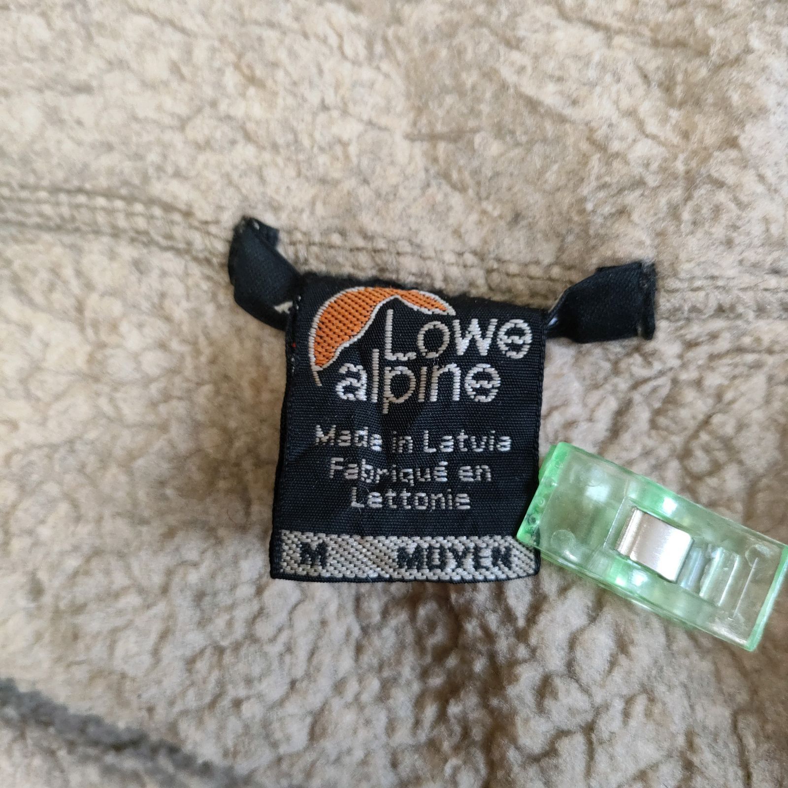 M】ロウアルパイン lowealpine アリューシャン フリース ベージュ 茶色 
