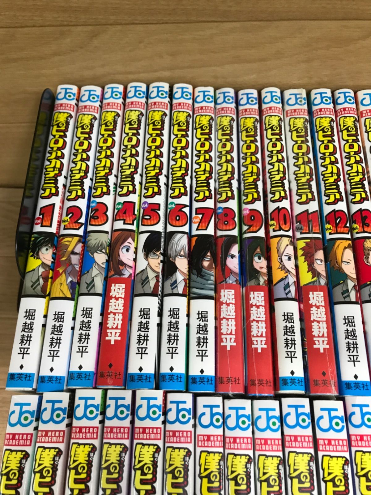 19冊 僕のヒーローアカデミア 1～42巻 関連本3冊 計45冊セット ヒロアカ HP 25 F