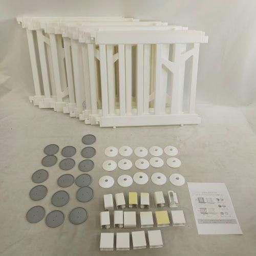 バーチ ドア付き セット 140 200 cm プラスチック製ベビーサークル アイファム IFAM