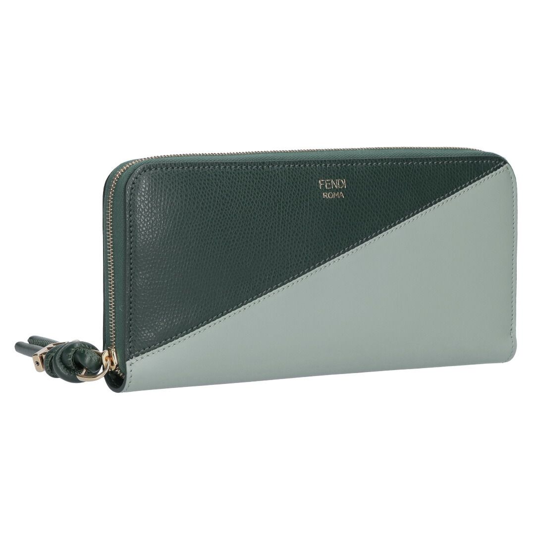 フェンディ FENDI 長財布 FFダイヤモンド 8M0517 AYCA F1TWG MATCHA
