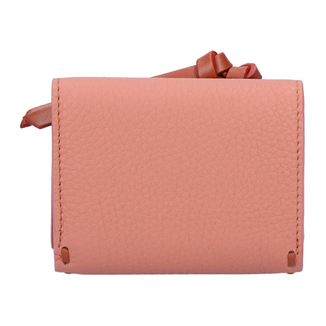 フェンディ FENDI 折財布 三つ折り財布 ピーカブー セレリア 8 M 0499 AURN F 1 TWR SIENNA PALLADIUM マイクロ