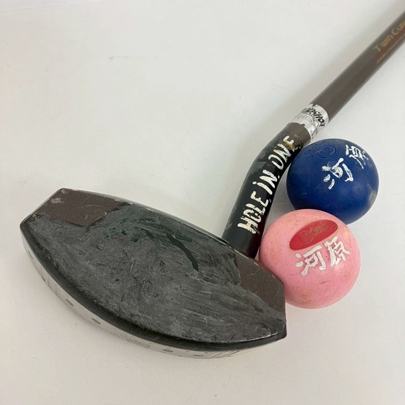 asics アシックス TC-100 GGG 148 ツインカーブシャフト グランドゴルフ クラブ ボール 付き